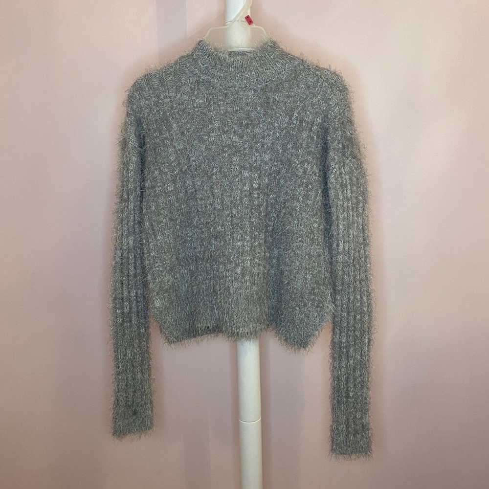 Grey Knitted Sweater